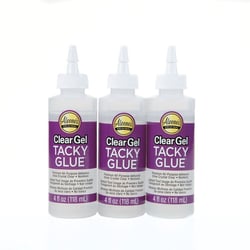 Colle forte - Gel transparent - Aleene's - Bouteille 118 ml - Lot de 3