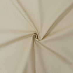 Tissu popeline de coton Beige - designers-factory (1m x 1m46)