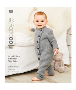 Le petit livre à tricoter Rico Baby - Rico Baby Classic Dk - Rico Design - N°25 Ecru