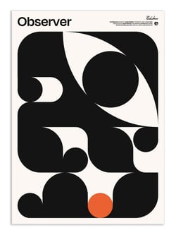 Affiche 50 x 70 cm -  Observer - Posterlad