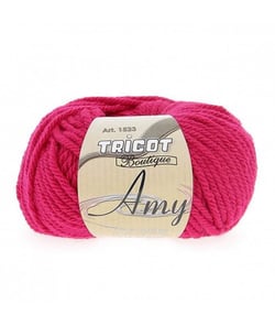 Fil à tricoter Tricot Boutique AMY - Distrifil Rose (12)