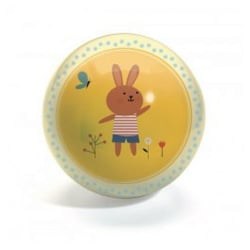 Ballon plastique Sweety Ball 12 cm - Djeco - Beige