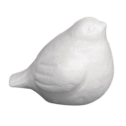 Oiseau en polystyrène, 5 cm