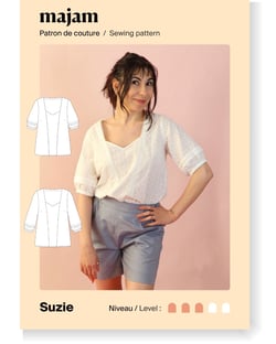 Patron Blouse - Suzie - Taille 34 à 48