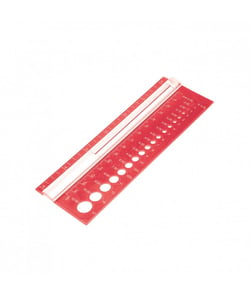 Jauge aiguilles à tricoter - Knitpro Rouge