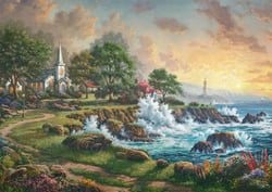 Puzzle 1000 pièces - Refuge au Bord de la Mer - Schmidt Spiele