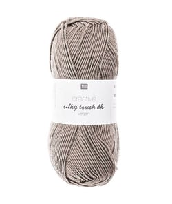 Fil à tricoter Creative Silky Touch Dk Vegan - 100gr - Rico Design 018 Gris anthracite