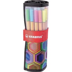Feutres - STABILO Point 88 - Coloriage - Gamme Arty - Pochette de 25 feutres
