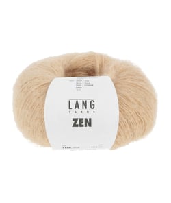 Pelote de Laine, Alpaga et Soie à tricoter ZEN - 25GR - Lang Yarns 0028 Beige