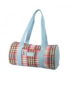 Sac à ouvrage TARTAN - BOHIN FRANCE Bleu