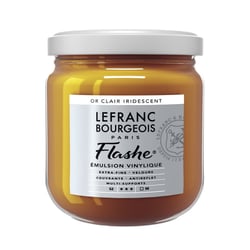 Peinture vinylique - Flashe - Or clair iridescent - 834 - Lefranc Bourgeois - 400ml