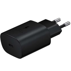 Samsung Chargeur Secteur USB-C 25W Power Delivery Ultra-Rapide Compact Noir