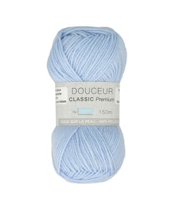 Fil à tricoter Douceur Classic Premium - Trimits : Doux et Résistant pour Tous Vos Projets 917 Bleu