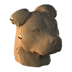3D sculpture puzzle en carton  Staffy CREATIFWOOD