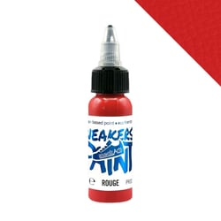 Peinture Textile & Cuir SneakArts - Rouge 30mL - Chaussure, vêtement, sac