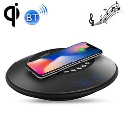 Enceinte Bluetooth Nomade Subwoofer Sans Fil Micro SD USB Kit Main-Libre Argent YONIS