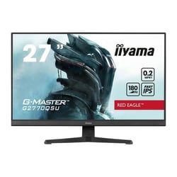 Écran PC - IIYAMA - G2770QSU-B6 - 27 QHD - Fast IPS - 180Hz - 0,2ms - HDMI/DP/USB HUB - Haut-parleurs - Noir
