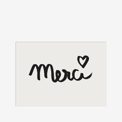 Carte postale - Jenzhen - Merci - 14,8 x 10,5 cm - Made in France