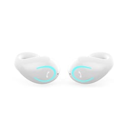 Ecouteurs Bluetooth Ultra-Légers Confortables Sécurisés Pour Sport Et Travail Blanc YONIS