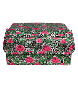 Boîte à couture 30,5cm x 23cm x 16cm rose