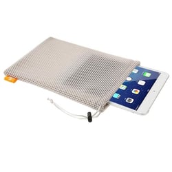Pochette Ipad Protection Anti Choc Housse Tablette 9.7' Nylon Haute Qualité Gris