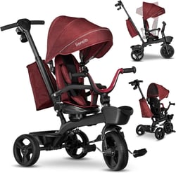 Tricyc Kori rouge Burgundy - Lionelo