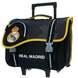 Cartable à roulettes Real Madrid 1902 Noir 41 CM - 2 compartiments
