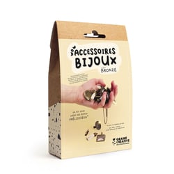 Coffret d'accessoires pour bijoux cuivrés