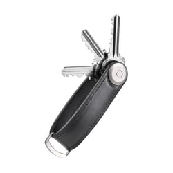Porte-clés cuir hybride  Black - Orbitkey