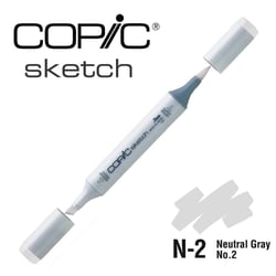 Copic - Marqueur à l'alcool Copic Sketch N2 Neutral Gray No.2