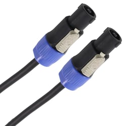 Câble HP 2 x 1.5mm² Speakon Mâle - Speakon Mâle 6m Easy Plugger