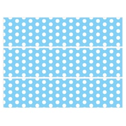 Contours de gâteaux - Pois Blanc/Ciel
