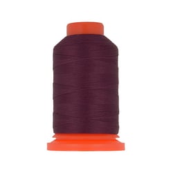 Bobine fil mousse polyester 1000m fabriqué en France pour surjeteuse Rouge bordeaux