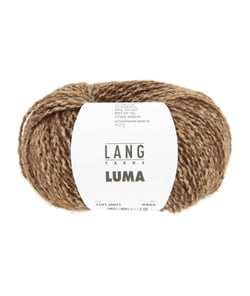 Pelote Luma — Soie, Alpaga & Laine Vierge — Lang Yarns 0011 moutarde