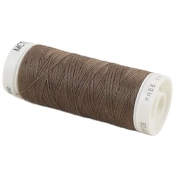 Bobine fil polyester 200m Oeko Tex fabriqué en Europe brun