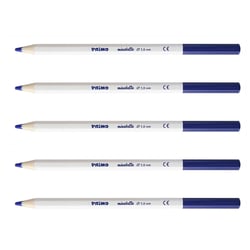 Crayon de couleur PRIMO - Laqué - Mine 3,8 mm - Bleu Outremer - Lot de 5