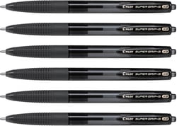 Stylo à bille rétractable SUPER GRIP G Pointe Extra Large Noir