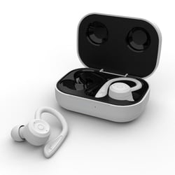 Ecouteurs Bluetooth Sport Étanches Avec Réduction De Bruit Et Basses Puissantes Blanc YONIS