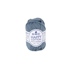 Natura Happy Cotton 3mm 20g Amigurumi et Crochet Col. 750 Bleu