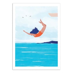 Affiche 30x40 cm - Jump - Maja Tomljanic