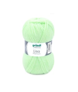 Fil à tricoter LISA PREMIUM UNI - Grundl 06 Vert