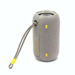 Enceinte Bluetooth Portable Étanche Sans Fil Avec Son Clair Et Puissant 80dB Gris YONIS