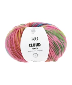Pelote de laine CLOUD FUNKY - 100GR - Lang Yarns Multicolore Pastel Layette 0027