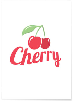 Affiche Cherry | A3 : 29,7x42cm