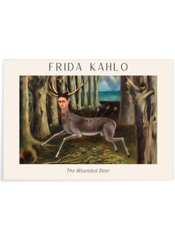 Affiche Frida Kahlo « The Wounded Deer » | A3 : 29,7x42cm