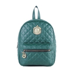 Sac à Dos Matelassé Harry Potter Maisons Poudlard - SERPENTARD