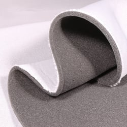 Tissu Mousse résille simple 6 mm Gris