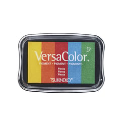 Tampon encreur "Versacolor", arc - en - ciel, 5 couleurs, 4,7x7,5 cm