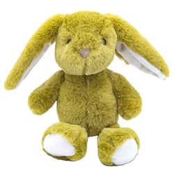 Peluche lapin Câlin - Cute - Polyester - Vert Pistache - 21 cm -Sevira Kids