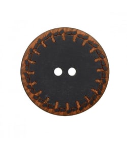 Bouton graphique 2 trous 23 à 28mm - Prym 23 Noir